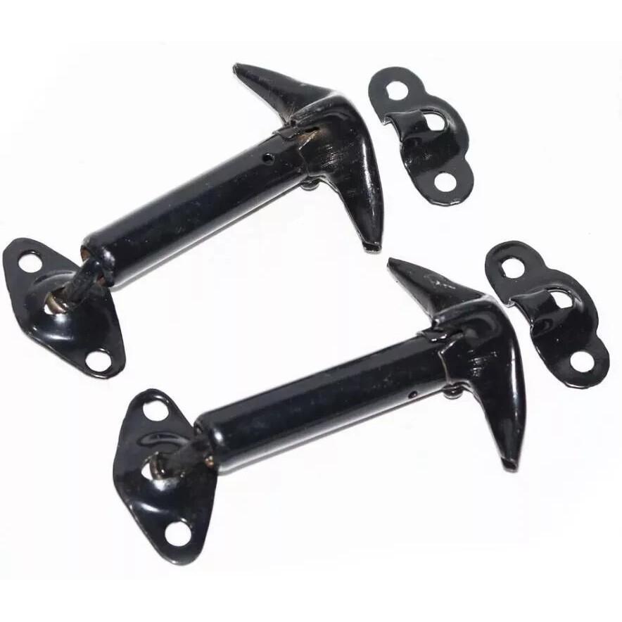 Windshield To Hood Latch + Catch D Shaped Barrel For 4X4 Willys MB GPW c982