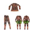 Fun And Stylish Halloween Adult Mens Moana Maui Tattoo T Shirt Pants Cosplay Costume