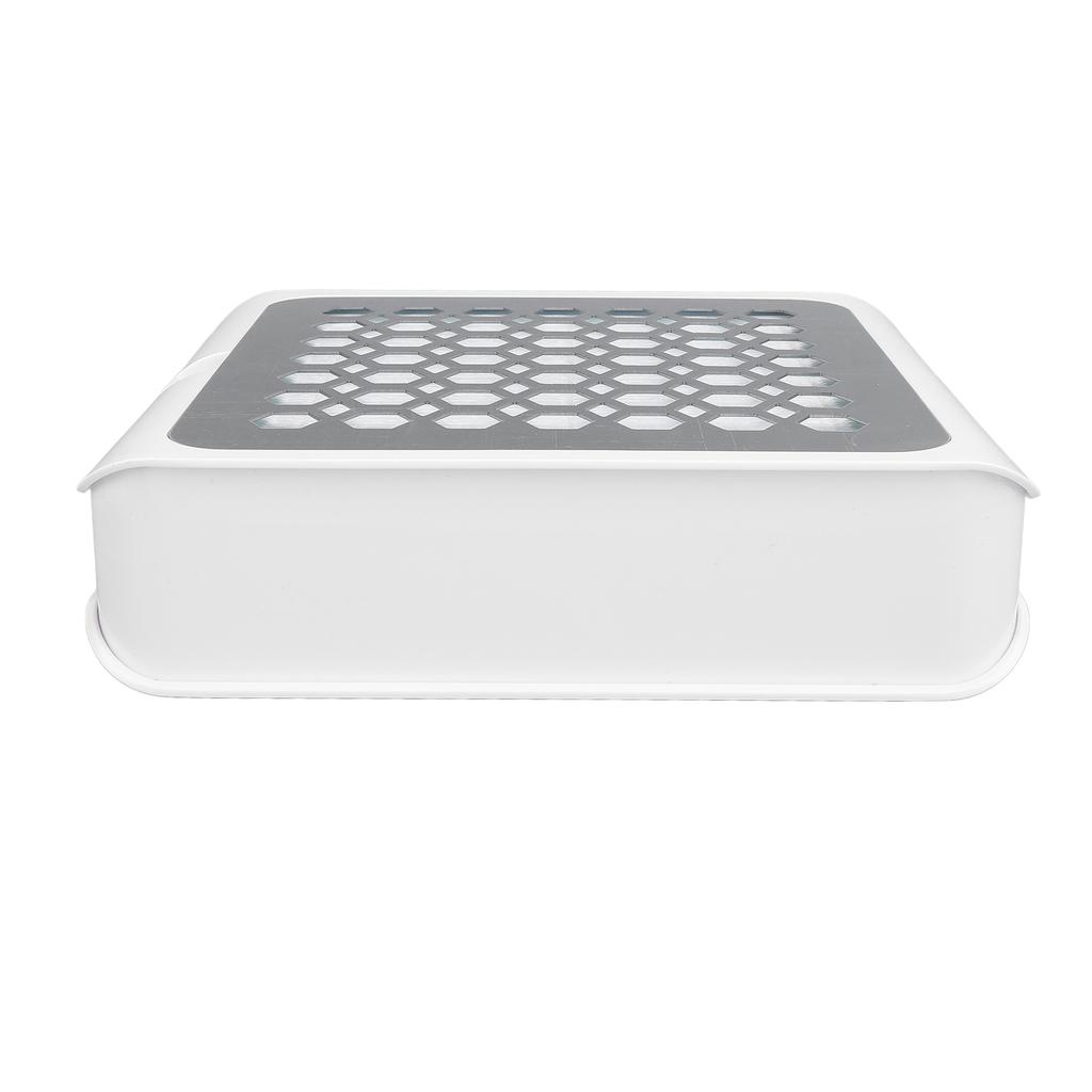 60W Sběrač prachu na nehty s jemným síťovým filtrem Výkonný vakuový ventilátor Odvětrávaný sběrač prachu Odsavač pro