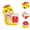 Schlangenfigur Cartoon Ornament Ideales Geschenk Miniaturstatue für Zuhause Party Büro