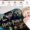1PC science fiction themed Harry Potter printed blanket, all season lightweight home office outdoor nap multifunctional blanket