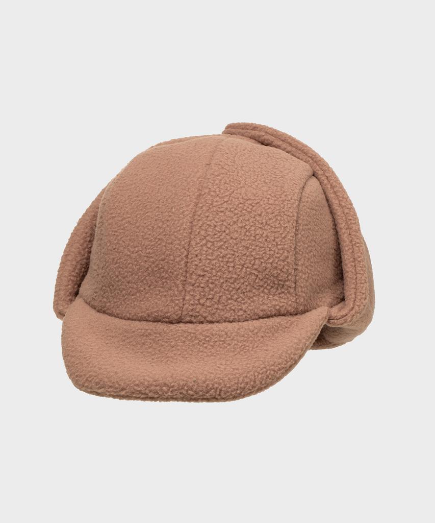 Likkeullou Rc Ear Flip Warmer Trooper Hat Beige