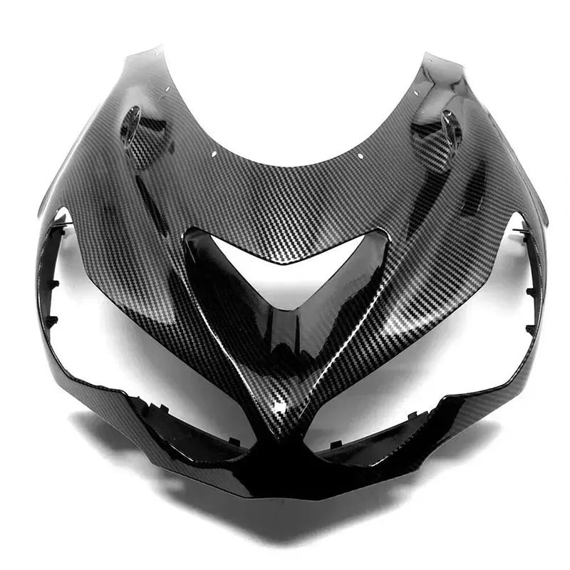 For Kawasaki Ninja ZX-14R ZX14R 2012-2020 Carbon Fiber Color Front Upper Headlight Fairing