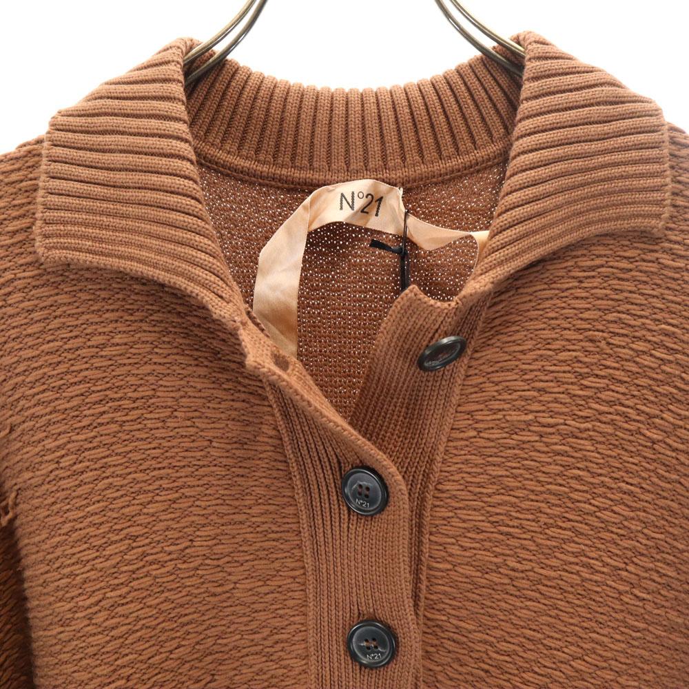 N°21 Short sleeve knit one piece 38 Brown Women Used