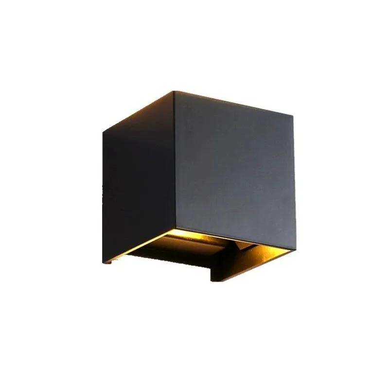 6-12W Waterproof LED Wall Light Outdoor Wall Lamp Hotel Exterior Double-Head Corridor Living Room Porch Up Down Pillar Lights