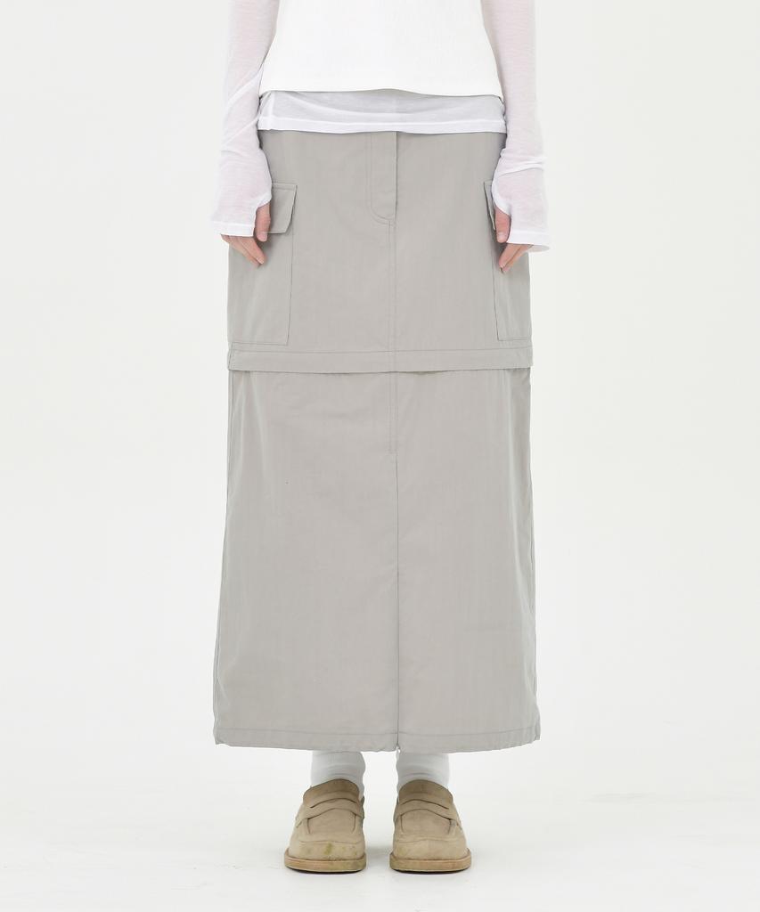 Beulaunyadeu W Convertible Skirt, Stone