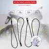 5pcs 26cm Latex Strap Flexible Luggage Binding Rope New Long Bungee Cords  for Camping Carts Bikes