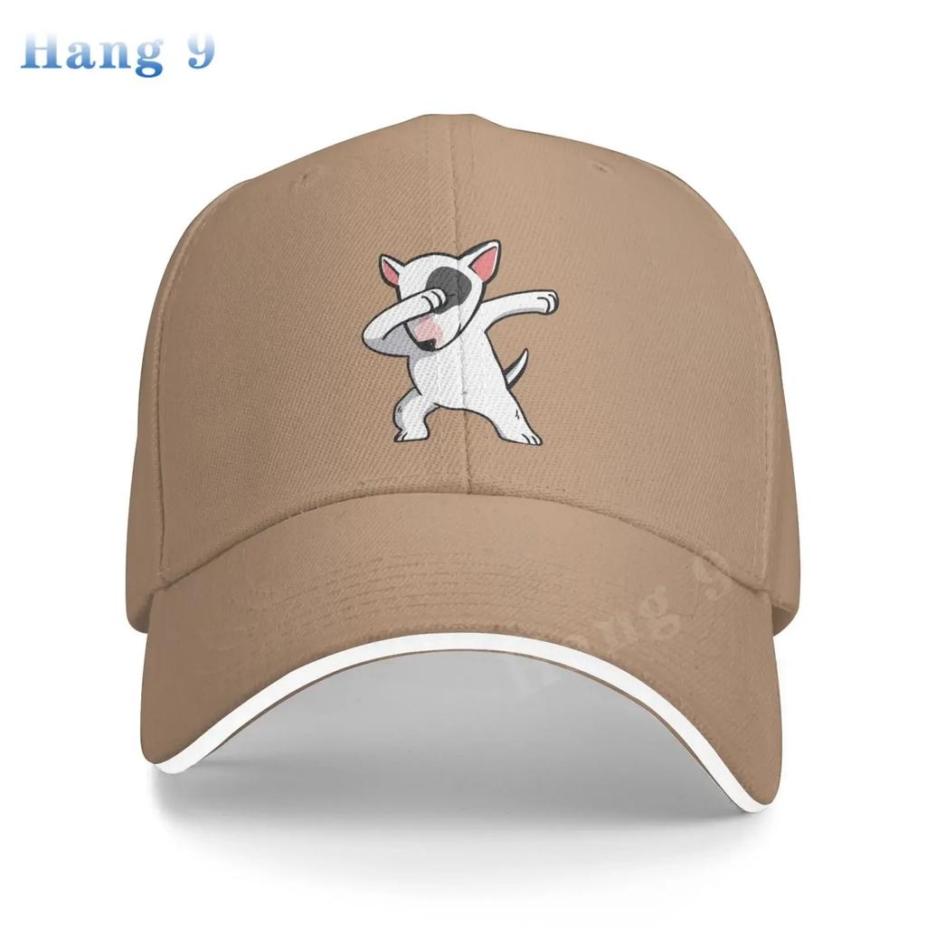 English Bull Terrier Baseball Caps Funny Unisex Soft Casquette Cap Fashion Denim Hat Vintage Adjustable Black