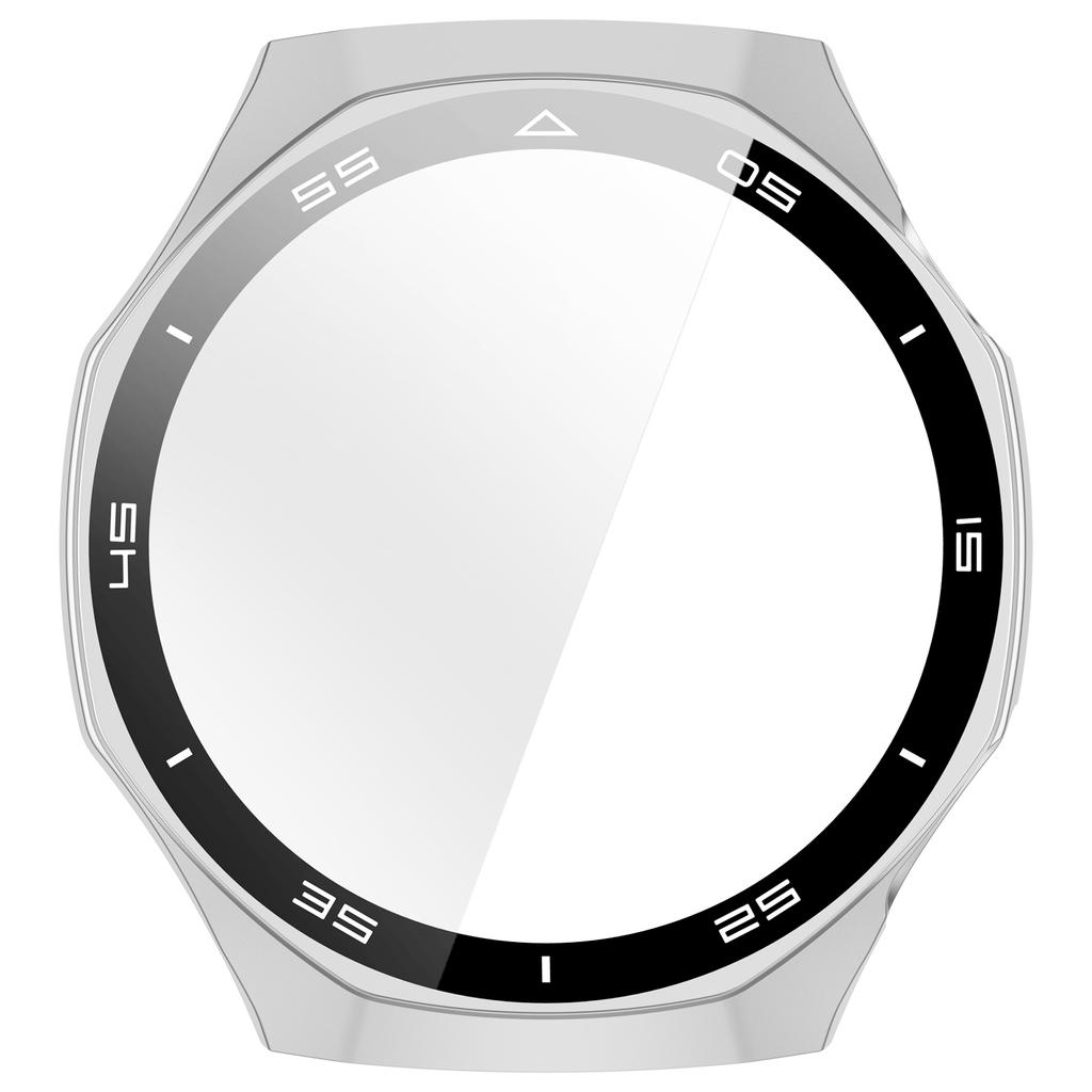 46MM Wearable Protector Case Sleeve Full Coverage Anti Scratch Shell High Sensitivity Screen Guard Scale Embedded Design