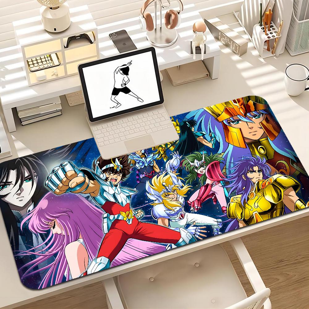 Knights Of The Zodiac Mousepad Boy Pad Natural Rubber Gaming Mousepad Desk Mat Size For Gameing World Of Tanks CS GO Zel
