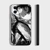 Custodia per Telefono Levi Ackerman Attack On Titan Per IPhone 17 Air 16 15 14 13 Pro Max 11 12 Copertura Nera in Silicone