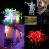 Funkelnde 10m 100 LEDs Mehrfarbige Lichterkette Ideal für Hochzeiten und Feiertagsfeiern