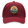 Retro Wilderness Mountain Forest Emb Sandwich Baseball Cap Sun Cap Outdoor Workouts Hat