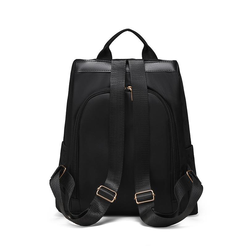 Schoolbag Anti-theft Lightweight Backpack Outdoor Travel Bag Fashion Embroidered Women's Double Back Large Capacity Backpack Women's Bag