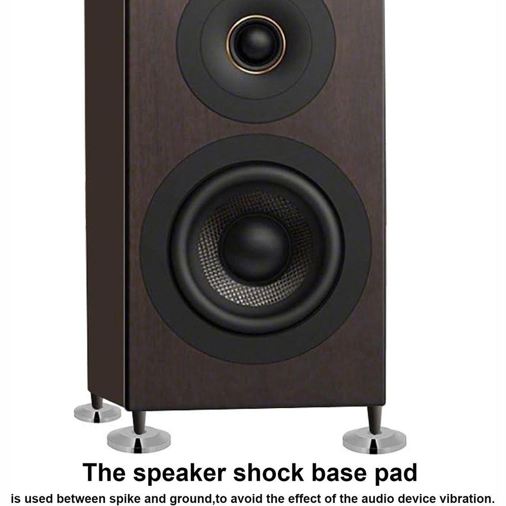 25x5mm Speaker Feet Pad Gold Speaker Amplifier Holder DVD Player Feet Mat  Speaker Amplifier