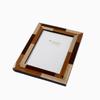 Photo Frame NATALINI Made In Italy Natalini Photo Frame Handmade Brown Sherwood Interior Wooden Photo Holder