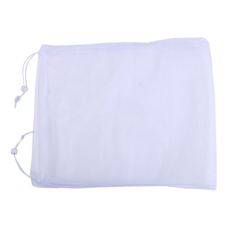 Universal Bird Cage Cover Bird Cage Mesh Net Elastic Birdcage Cover Soft Bird Seed Guard Skirt