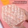 Sphere Ice Cube Tray with Lid BPA-Free Plastic Mold for Whiskey Cocktails Easy-Release Leak-Proof Space-Saving Ice Maker for Home Bar Party
