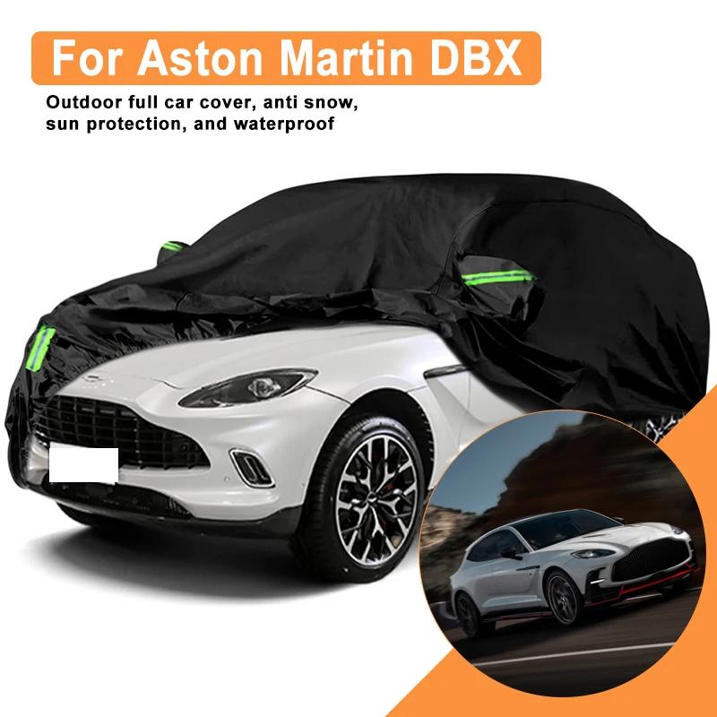 Vollgarage für Aston Martin DBX Außenbereich - Wasserdicht Schneefest Sonnenschutz, Winter- & Sommer-Autoschutz Zubehör