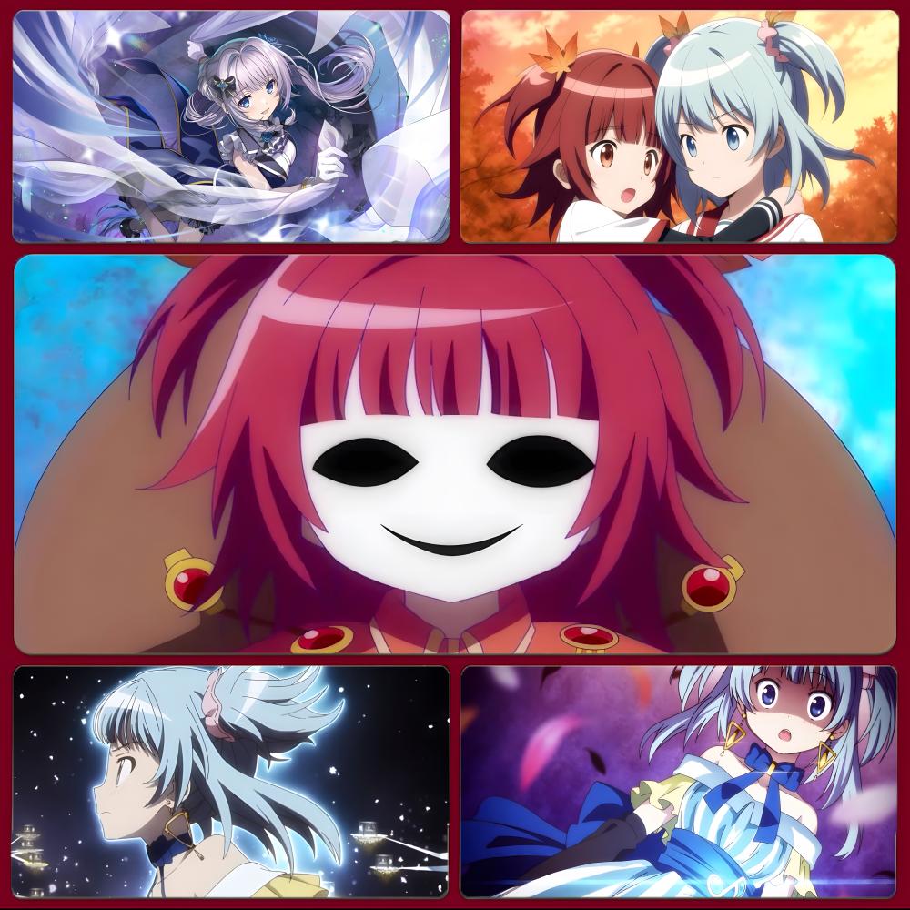 Mmagia Record Puella Magi Madoka Magica Side Story Mouse Pad Large Gaming Mousepad With Stitched Edges Thickened Desk Mat Pc