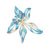 High-end Women's Delicate Corsage Design Pin Suit Coat Decoration French Iris Brooch