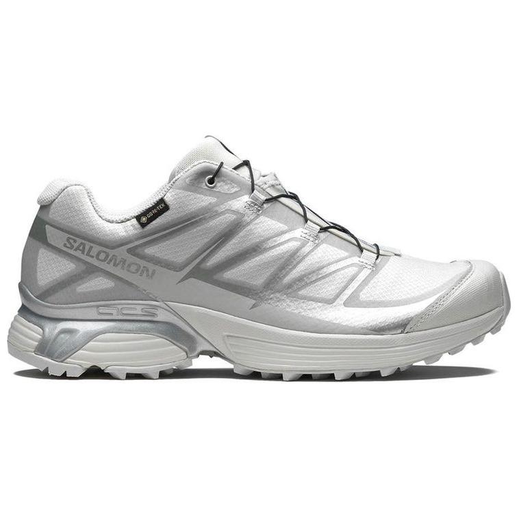 SALOMON Xt-Pathway Gore-Tex Comfortable Versatile Low-Top Casual Trail Marathon Running Shoes Men Sneaker Lunar-Rock Alloy White 477309