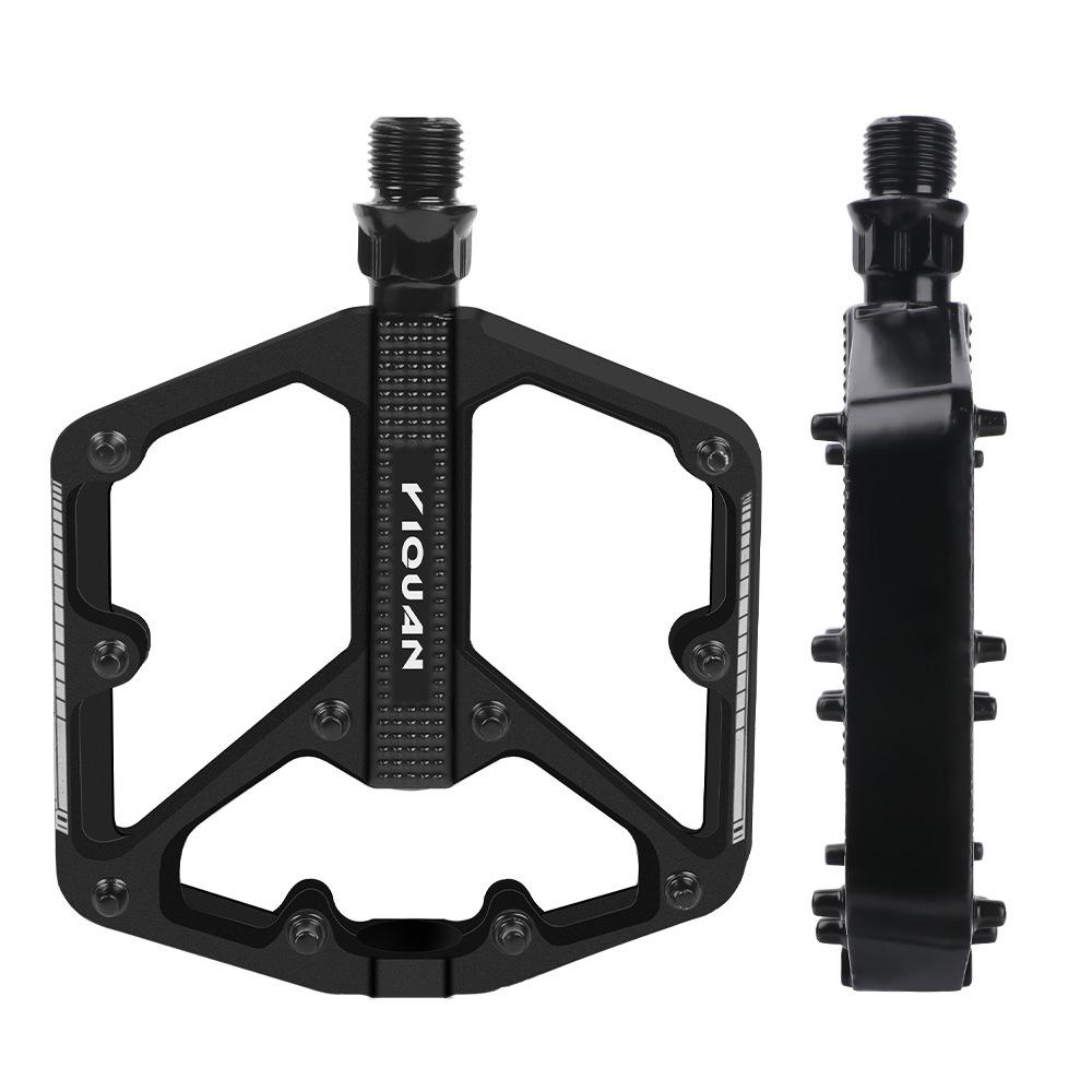 Alloy Mountain RoadBike Pedals Double DU Bearing Anti-slip Widened Nail Foot Pedal MTB Universal Cycling Replacement Accessories