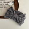 Korean INS Bow Shaped Twists Knitting Hair Band Winter Keep Warm Windproof Hair Hoop Headwrap Fashion Sweet Girls Streetwear