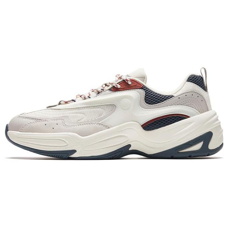 

Новые износостойкие повседневные кроссовки Anta с низким верхом, мужские, бело-серые 112348850-1 40