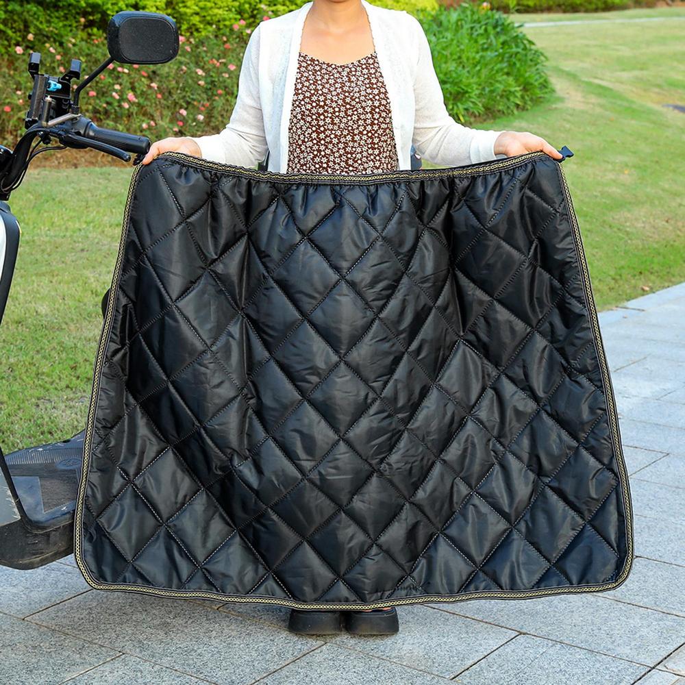 Winter Windproof Waterproof Scooter Leg Cover Motorcycle Lap Blanket Warmer Apron for City Commuting Biking Riding Travel Outdoor