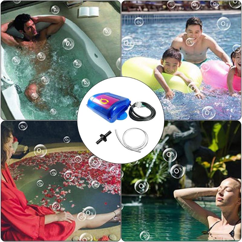 High Efficiency Pool Ozones Generator Small Ozones Generator Multifunction  Ozones Generator Upgrades for Home Pool & Tub