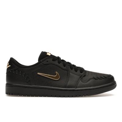 Air Jordan 1 Low Metoda výroby Černá Metalická Zlatá FN5032-007