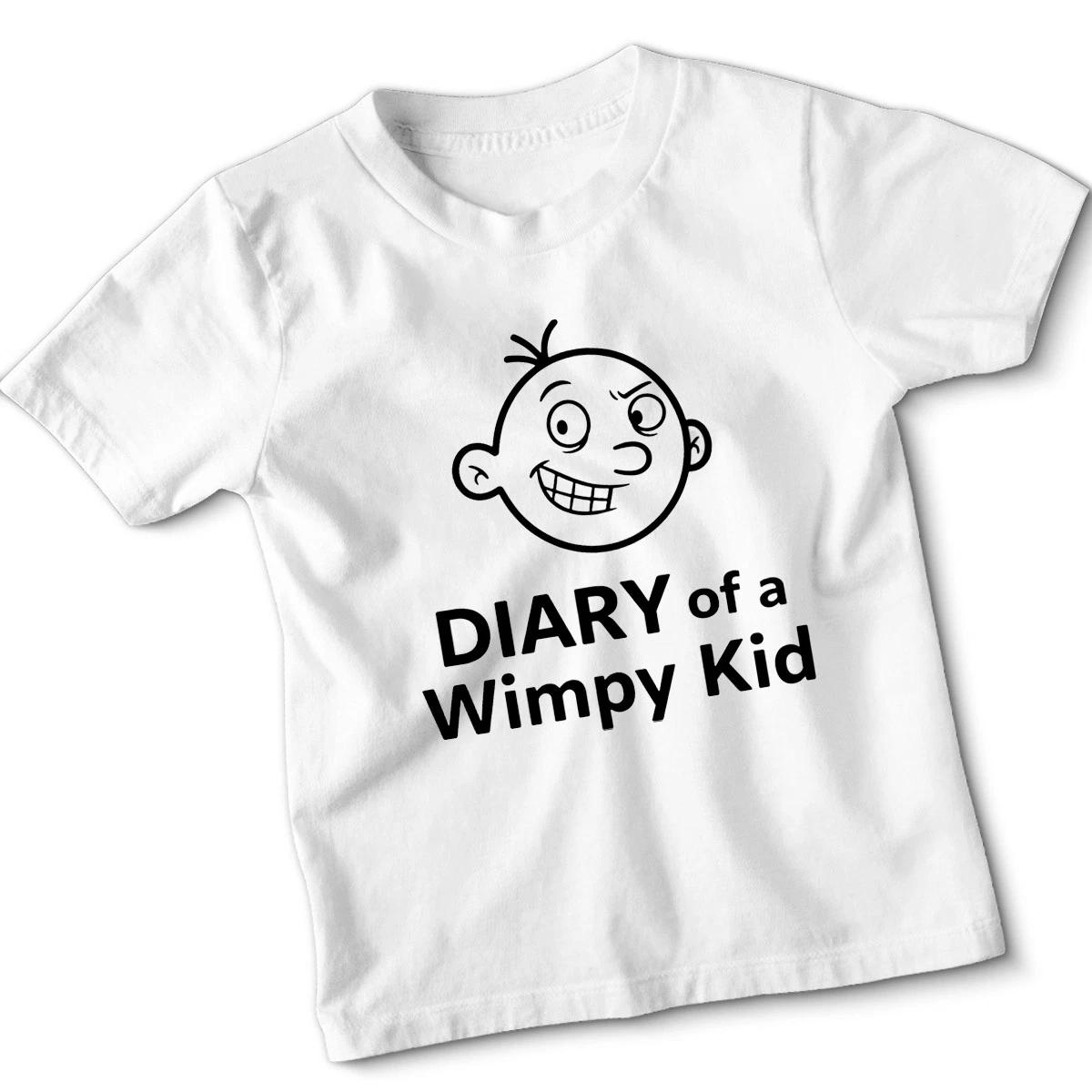 Kid Diary Wimpy Tshirt World Book Day 2025 Childrens School Funny Gift Tee 130