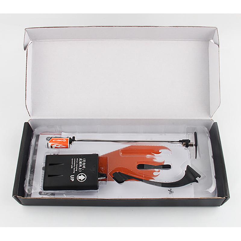 Airplane Rc Folding Paper Model Diy Motor Power Red Rc Plane Power Kids Boy Toy