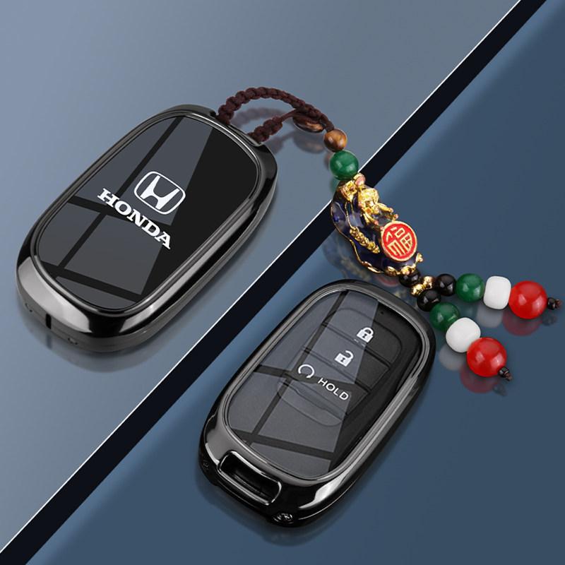 AKR4 Suitable for 2023 Honda CRV keycase 23/24 new CRV Fengshang Zhiling edition car metal buckle shell