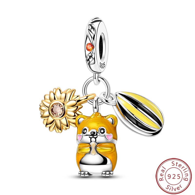 Copper Chocolate Camera Firefly Dog Cat Skeleton Charms Beads 3Mm Diy Fine Jewelry Gifts