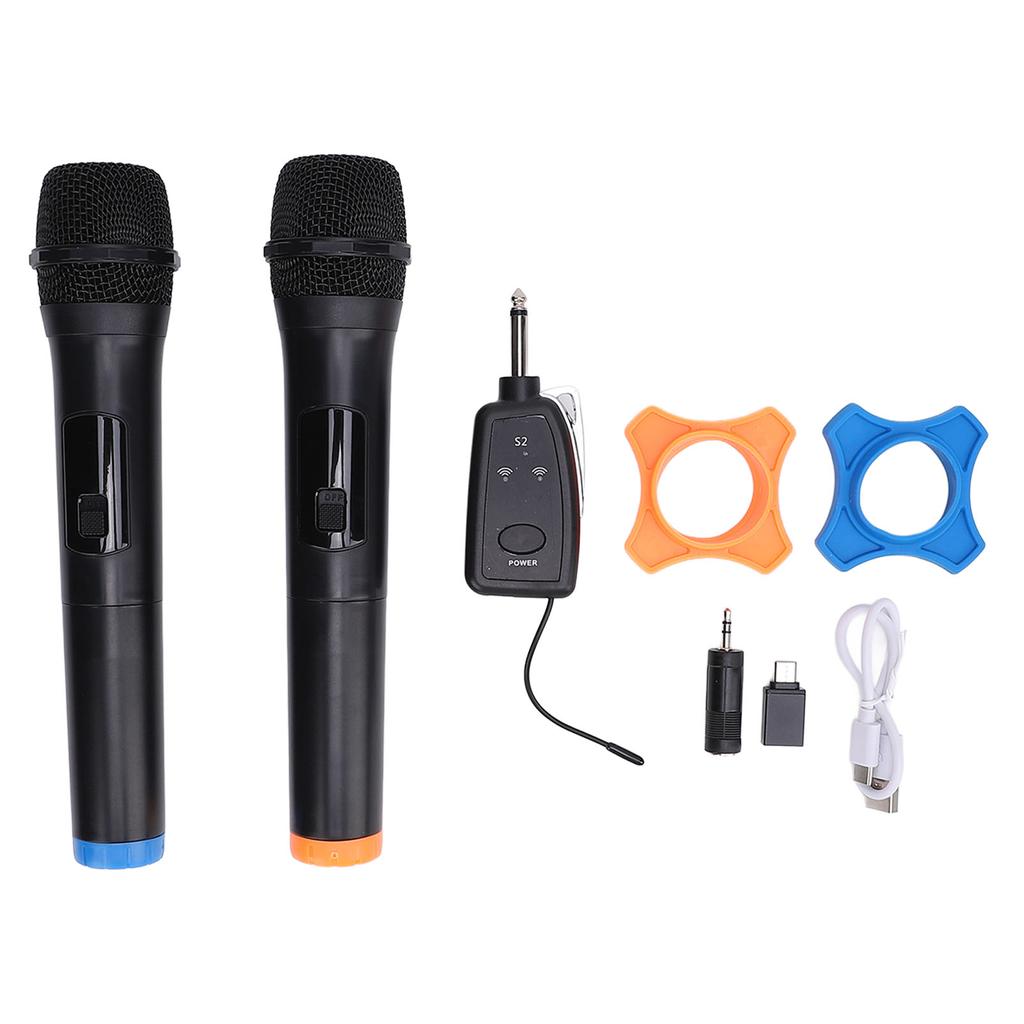 Wireless Microphone 2.4G Receiver Mic Dynamic Coil Microphone For Home Conference Presentations Live