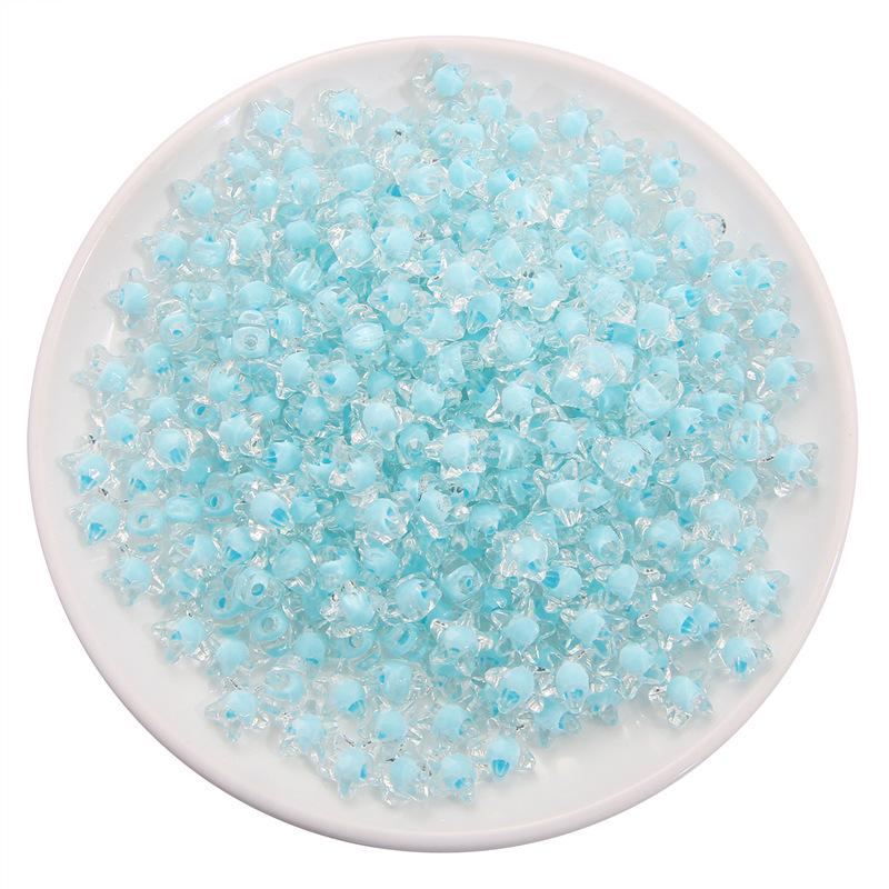 Frosted Acrylic Round Beads for DIY Jewelry and Beading Accessories