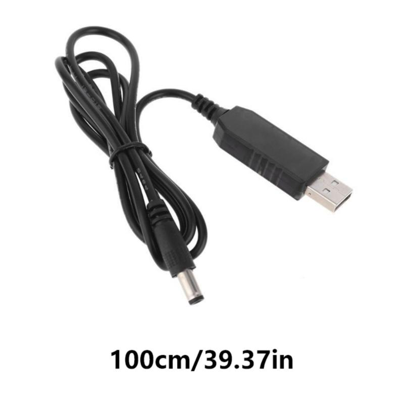 5V To 4.2V 8.4V 12.6V Line Charging Cable USB 5V To 5521 Power Supply Adapter Cable for 18650 Lithium Battery Pack