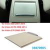 Consola Central Delantera del Coche Portavasos Tapa Deslizante con Persianilla 39870904 39870905 para Volvo S80 S70 V70 XC70 Beige/Negro