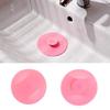 Shower Drain Stopper Floor Drain Rubber Circle Silicone Plug for Shower Bathtub Plug Bathroom Leakage-proof Drain Sink Basin