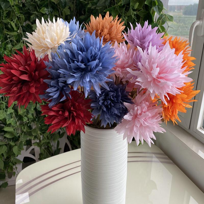 Wedding Silk Chrysanthemum Ball For Home Decor And Photography Gift Accessories