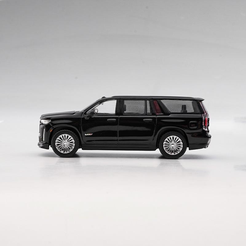 1/64 Cadillac Escalade SUV Alloy Car Model Diecast Metal Mini Vehicles Car Model Simulation Miniature Scale Childrens Toy Gift Decoration