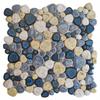 1 Stück 30x30cm Keramik Kiesel Mosaik Fliesen Spa Pools Fischteiche Badezimmer Anti-Rutsch Verschleißfest Boden Wand Dekor Fliesenblatt