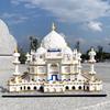 Weltberühmtes Architekturmodell Baustein-Set DIY Taj Mahal Louvre Eiffelturm Ideale Weihnachts- und Feiertagsgeschenke für Kinder