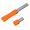 Outdoor Camping Folding Double Sided 400Celsius600# Sharpener Stone Whetstone Sharpening Tool(Yellow)
