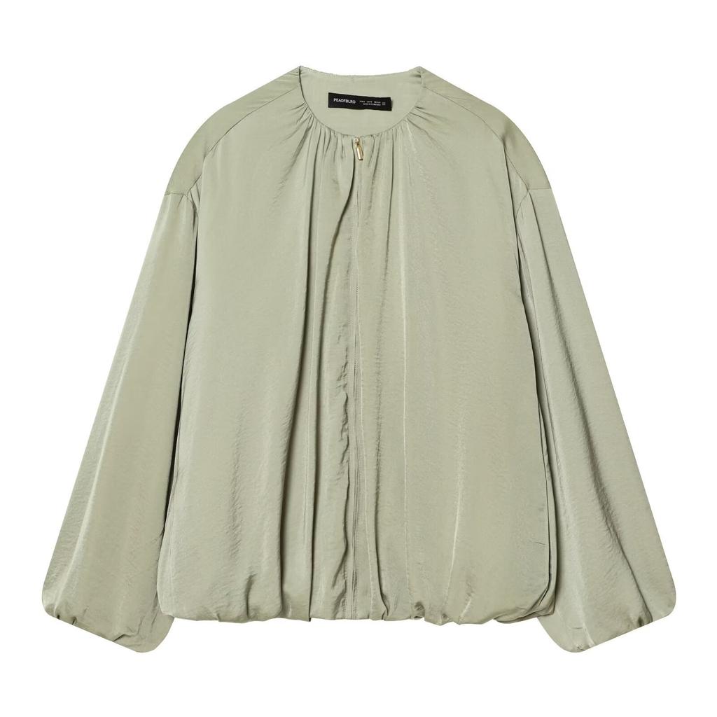 New, fluffy and elegant bomber jacket 8372102