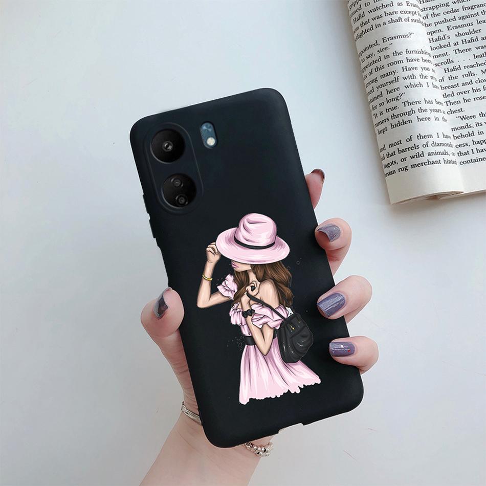 

Для Xiaomi Redmi 13C Чехол Супер Мама Малыш Мода Девочки Чехол Мягкий ТПУ Fundas Для Xiaomi Redmi 13C 13 C Redmi13C Чехол для Телефона Coque Redmi 13C