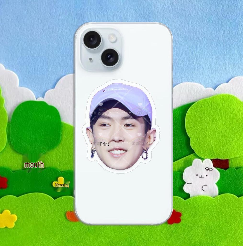Boqian Acrylic Phone Grip - DIY Avatar Celebrity Merchandise