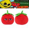 Frau Zitronen und Herr Tomaten Plüschtiere Hergestellt mit PP-Baumwolle und Plüschstoff 16*13*22cm/6.3*5.1*8.7in groß.